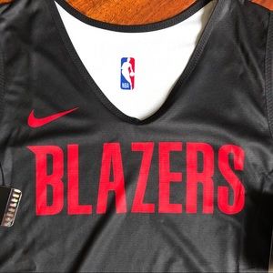 trail blazers practice jersey